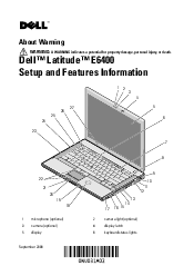 Dell Latitude E6420 Laptop User Manual